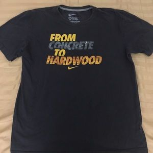 Nike Medium T Shirt "From Concrete to Hardwood"